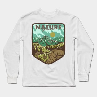 Mountain Nature Adventure Outdoor Long Sleeve T-Shirt